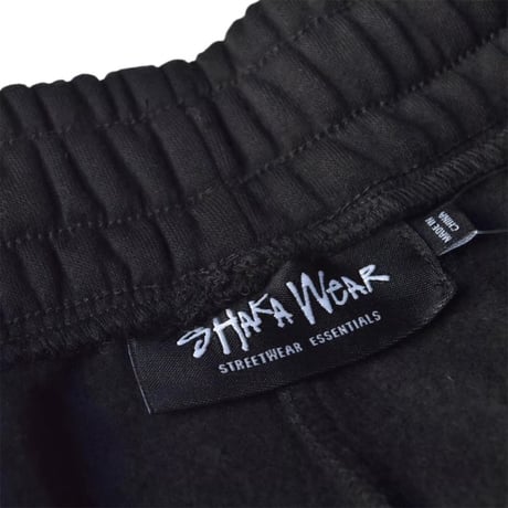 Shakawear Baggy Fleece Shorts - Black