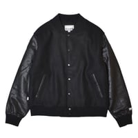 PRO CLUB Heavyweight Varsity Jacket - Black