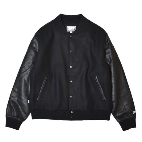 PRO CLUB Heavyweight Varsity Jacket - Black