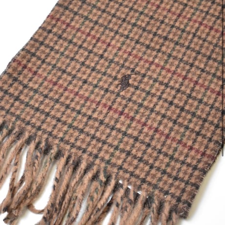 Polo Ralph Lauren Reversible Wool Scarf - Brown