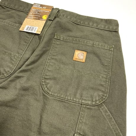 Carhartt USA B11 Washed Duck Work Pants Moss