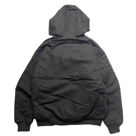 CornerStone Duck Cloth Hooded Work Jacket Black