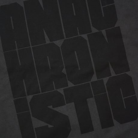 ANACHRONISTIC TEE - VINTAGE BLACK