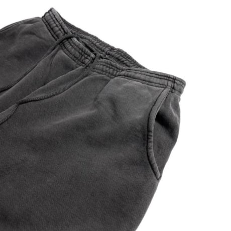 Los Angeles Apparel 14oz Garment Dye Heavy Fleece Sweat Pants - Vintage Black [HF04GD]