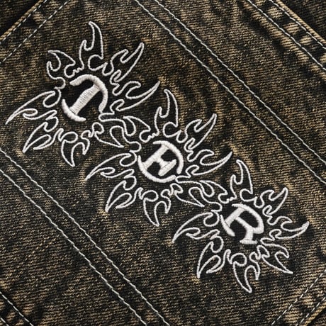 BUTTER GOODS Bronco Denim Jeans - Brown