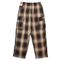 FB County Cargo Checker Pants - Black/Tan