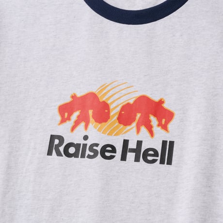 Hellrazor Hell Ringer Shirt - Ash/Navy