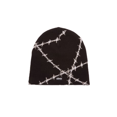 OBEY Wire Beanie Black