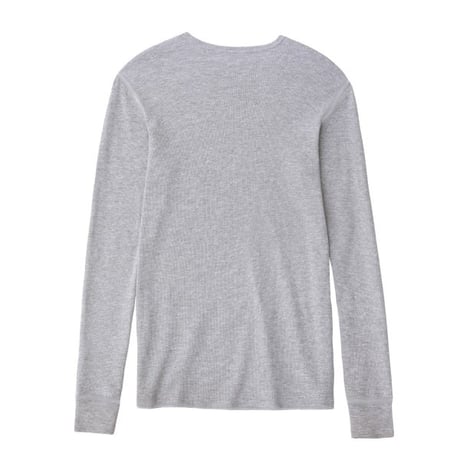 Los Angeles Apparel Poly-Cotton Thermal L/S Crewneck