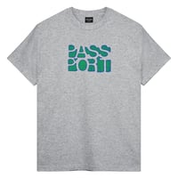 Pass~Port Rough Neg Tee - Heather Grey
