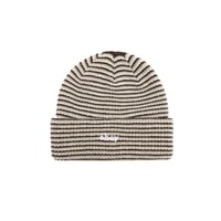 OBEY Parker Striped Beanie Gray Mixture