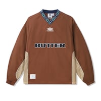 Butter GoodsｘUmbro Training Pullover Chocolate