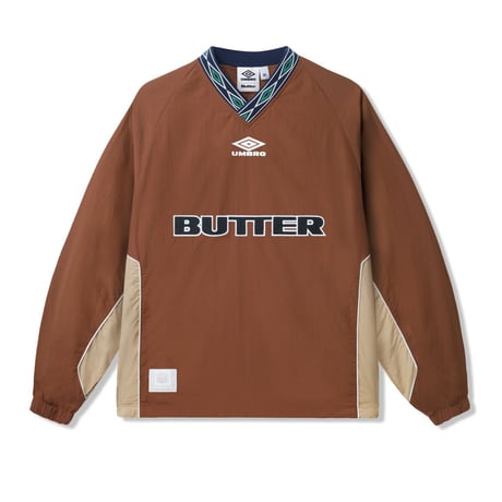 Butter GoodsｘUmbro Training Pullover Chocolate