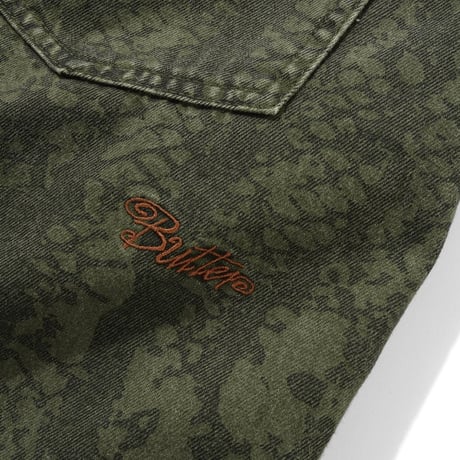 BUTTER GOODS Garage Denim Jeans - Lowland Camo