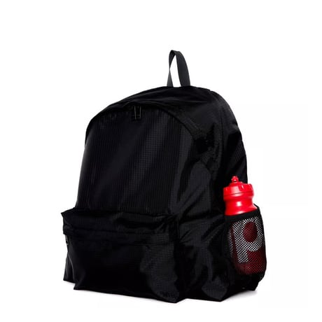 Packing Rip Stop Backpack - Black [PA-051]