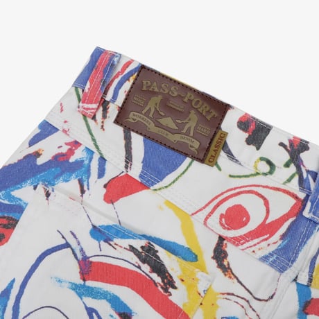 Pass~Port Goes Around Workers Club Classic Jean - Multi