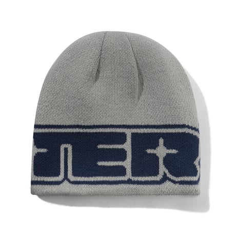 BUTTER GOODS Glint Reversible Skully Beanie - Grey/Navy