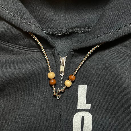 Rawdrip Osaka LOOK DRIPPY Zip Hoodie - Black