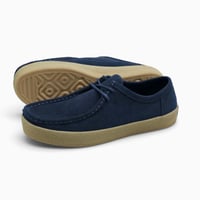 Last Resort AB VM006 Mock Suede - Dark Navy/Gum
