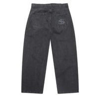 YARDSALE SLUB STAIN PHANTASY JEANS - Black