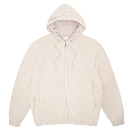 YARDSALE Dreamer Chenille Hood - Cream