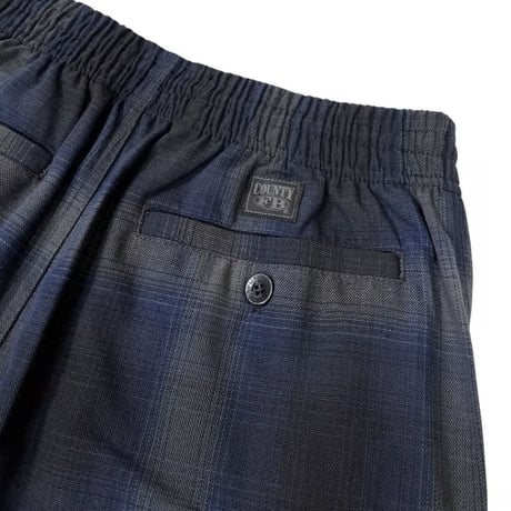FB County Checker Cargo Shorts - Royal/Black/Grey