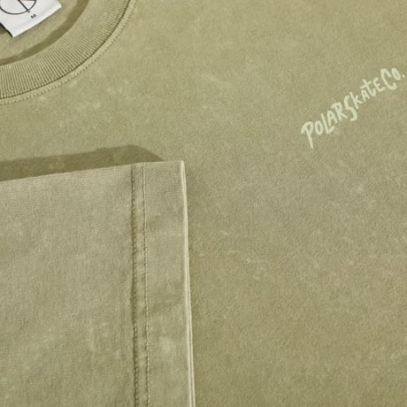 Polar Skate Acid Surf Logo Tee - Green