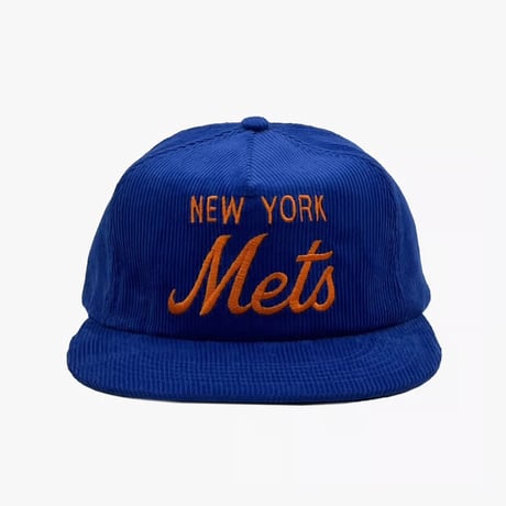 Uncle Jay's Vintage New York Mets Corduroy Cap - Royal