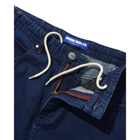 Butter Goods Drummer Baggy Denim Shorts - Dark Indigo
