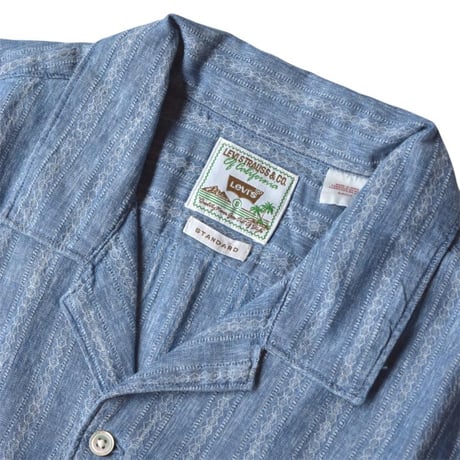 Levis Sunset No PKT Camp Shirts - Felix Indigo