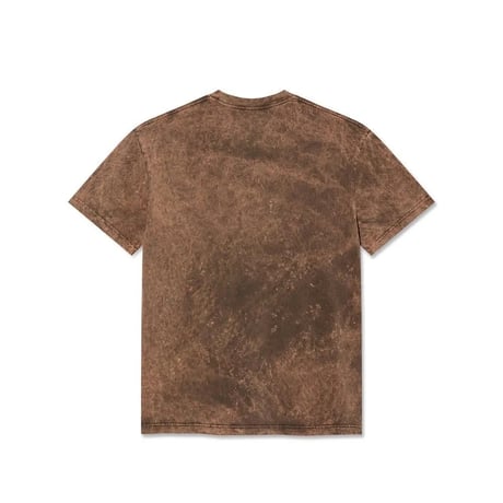Polar Skate Acid Surf Logo Tee - Brown