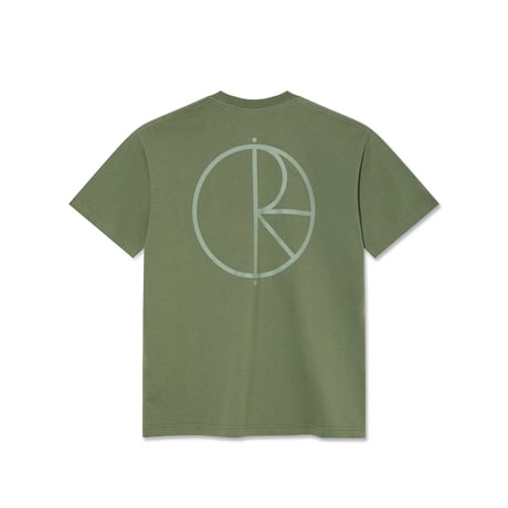 Polar Skate Contrast Stroke Logo - Moss Green