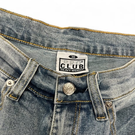 PRO CLUB Heavyweight Baggy Denim Shorts - Light Stonewash