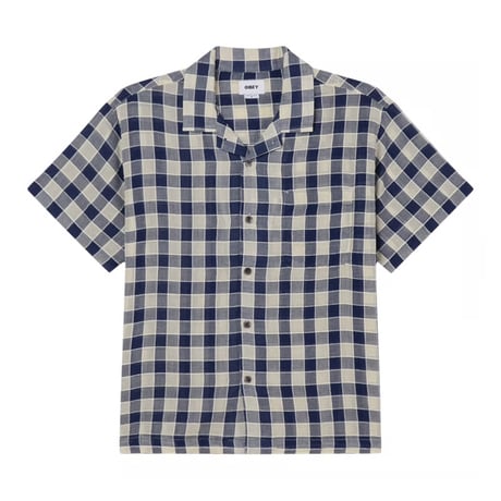 OBEY Weldon S/S Shirts - Navy Multi