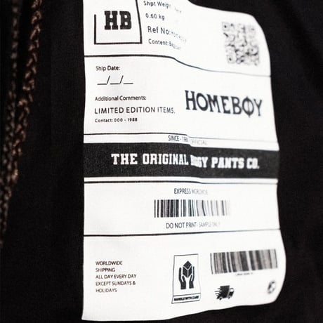 Homeboy Express Tee - Black
