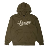 BRONZE 56K SPORTS ZIP HOODY OLIVE
