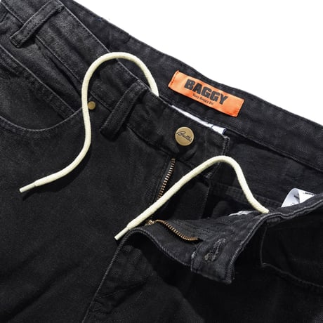 BUTTER GOODS Bronco Denim Jeans - Washed Black