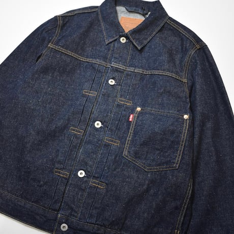 Levi's USA Type1 Trucker Jacket  Dark Wash (Rollup Selvedge)