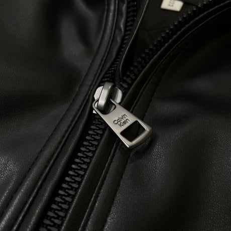 Calvin Klein Single Riders Jacket - Black