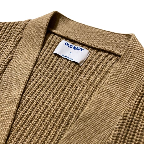Old Navy Shaker Stitch Cardigan Sweater Heather Brown