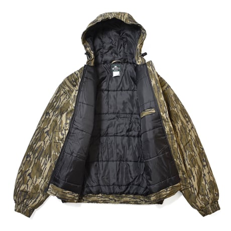 World Famous Sports MCJ101-500 Cotton Insulated Hood Jacket Mossy Oak Bottomland