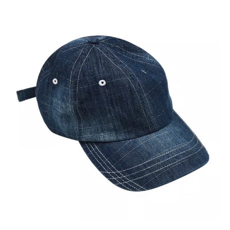 Yardsale Faded Slub Denim Cap - Indigo
