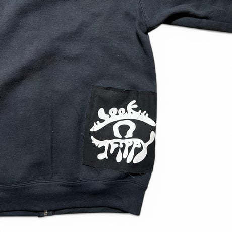 Rawdrip Osaka LOOK DRIPPY Zip Hoodie - Black