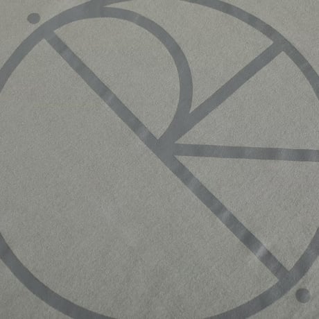 Polar Skate Contrast Stroke Logo Tee - Grey