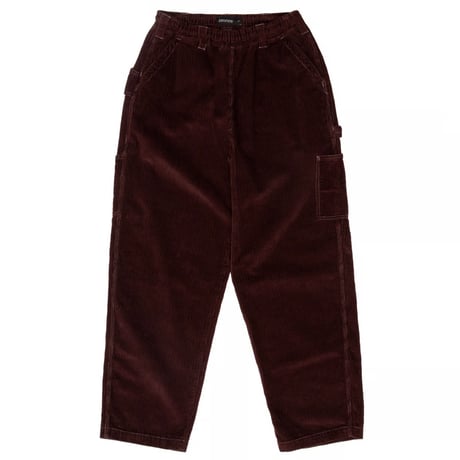 Bronze 56K Corduroy Relaxed Pants Burgundy