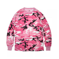 Rothco L/S Camo T-Shirt - Pink Camo