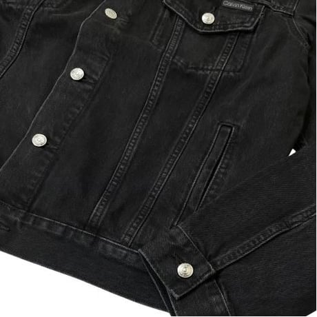 Calvin Klein Classic Trucker Jacket Black
