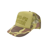 Trucker Hat Kung-Fu Master - Olive Camo