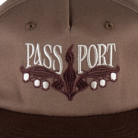 Passport Lily Of The Valley Workers Cap Brown