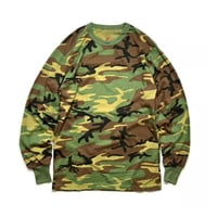 Rothco L/S Camo T-Shirt - Woodland Camo